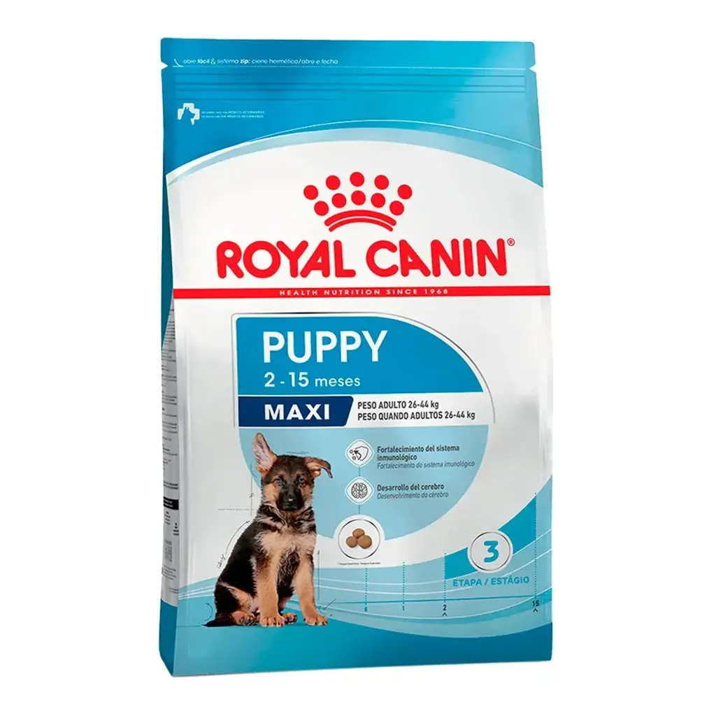R.C. Maxi puppy 13 + 2 Kg.