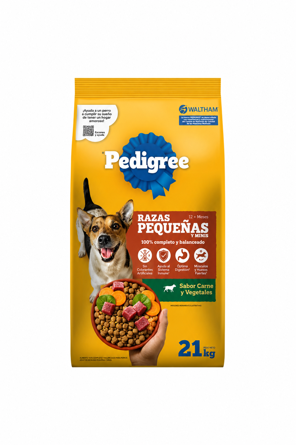 Pedigree adulto Mp 21 Kg.
