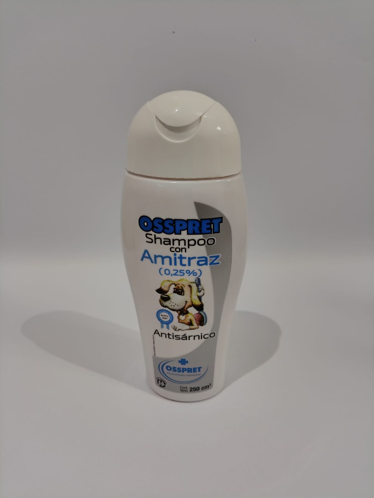 Osspret shampoo con amitraz