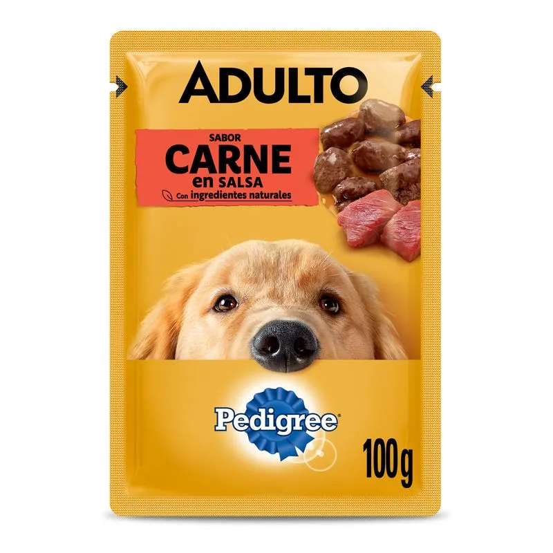 Pedigree pouch adulto carne