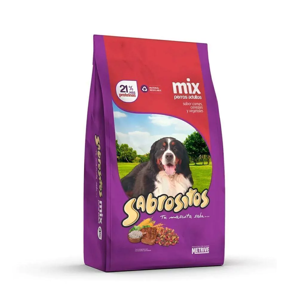 Sabrosito perro adulto 18 + 2 Kg.