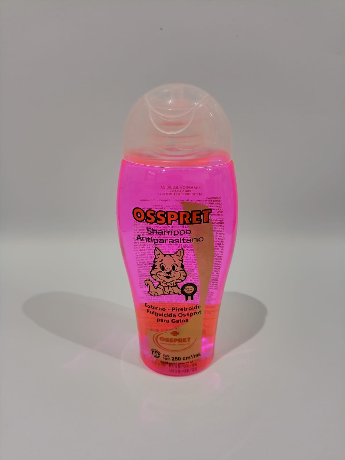 Osspret shampoo gato