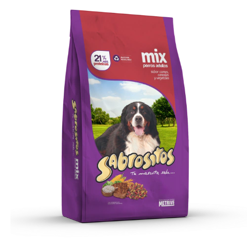Sabrosito perro adulto 16 Kg.