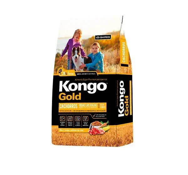 Kongo gold cachorro 21 Kg.