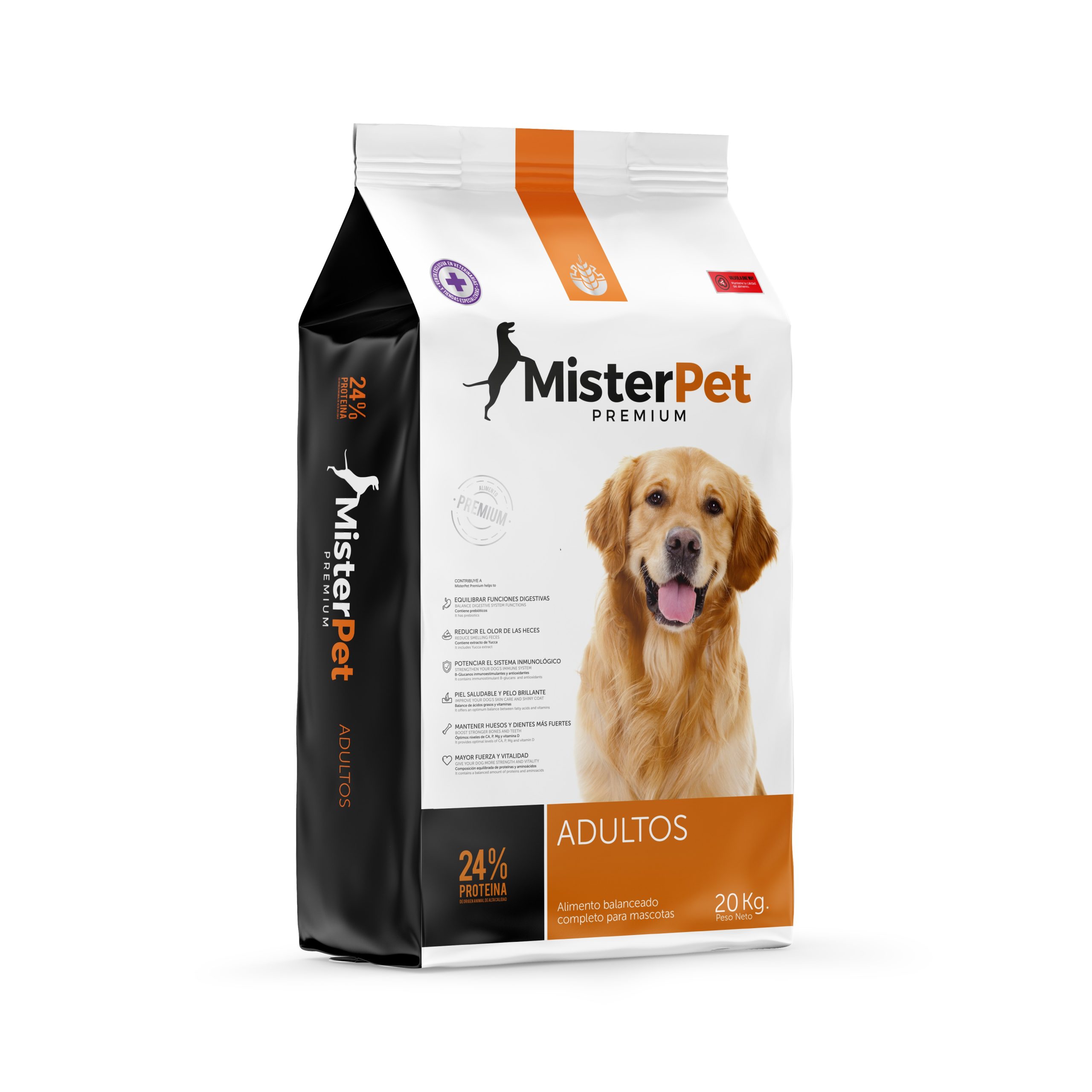 Mister pet adulto 20 Kg.